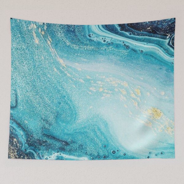 Item preview, All The Blues Marble Aesthetic designed and sold by MadeByMishkaN.