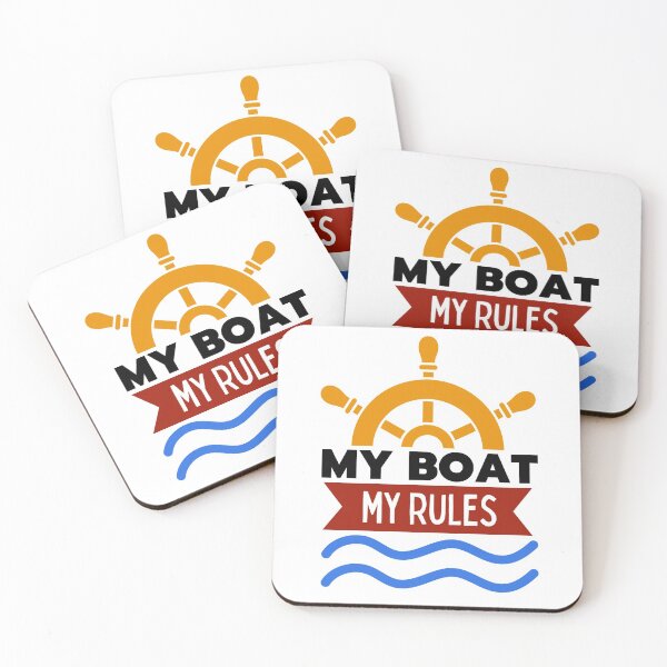 Item preview, My boat My rules tee,Funny boat driver tshirt,My Ship's rules T-shirt, designed and sold by Babe3955.