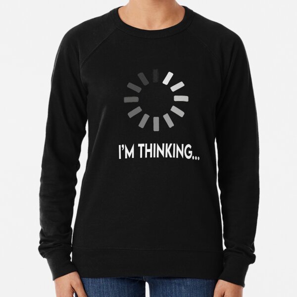 Thonkin' Funny Discord Emoji I'm Thinking Meme T-shirt 