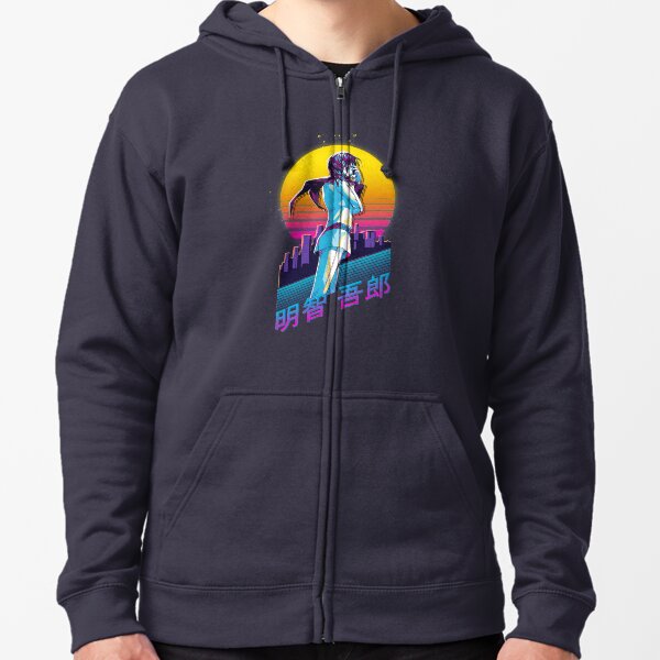 Persona 5 - Goro Akechi Retrowave Zipped Hoodie