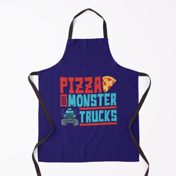 Item preview, Pizza and Monster Trucks Cute Monster Truck Party designed and sold by jaygo.