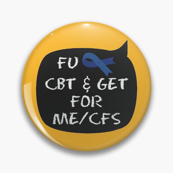 Item preview, Say NO to CBT & GET for ME/CFS - chalkboard designed and sold by uncutcreations.