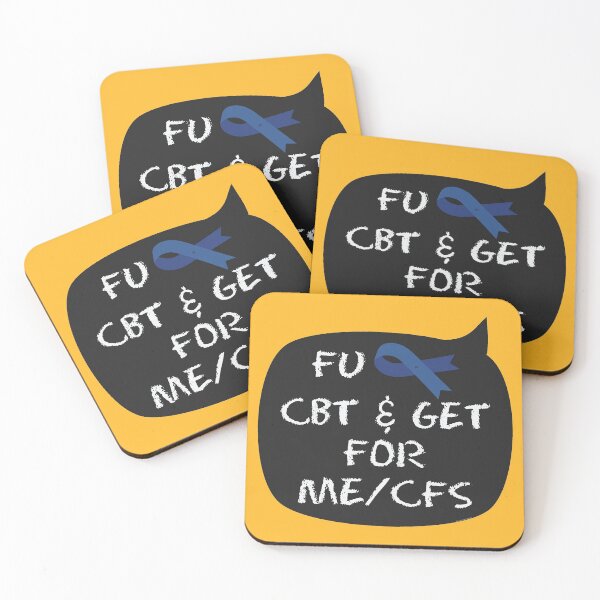 Item preview, Say NO to CBT & GET for ME/CFS - chalkboard designed and sold by uncutcreations.