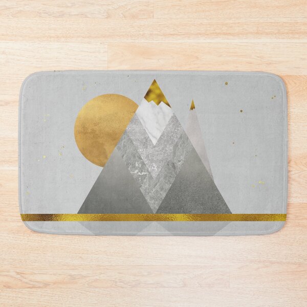 Item preview, Elegant Golden Stone Mountains  designed and sold by AmbienceArt.