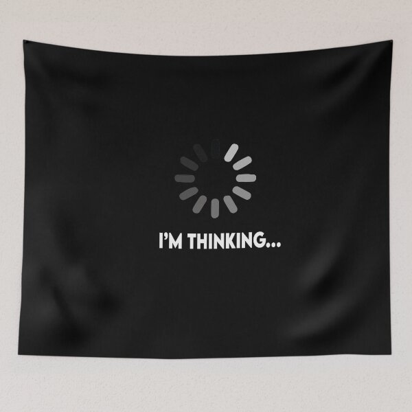 Item preview, I'm thinking, Funny, intellectual, engineer, brain designed and sold by Heddar Badreddine.