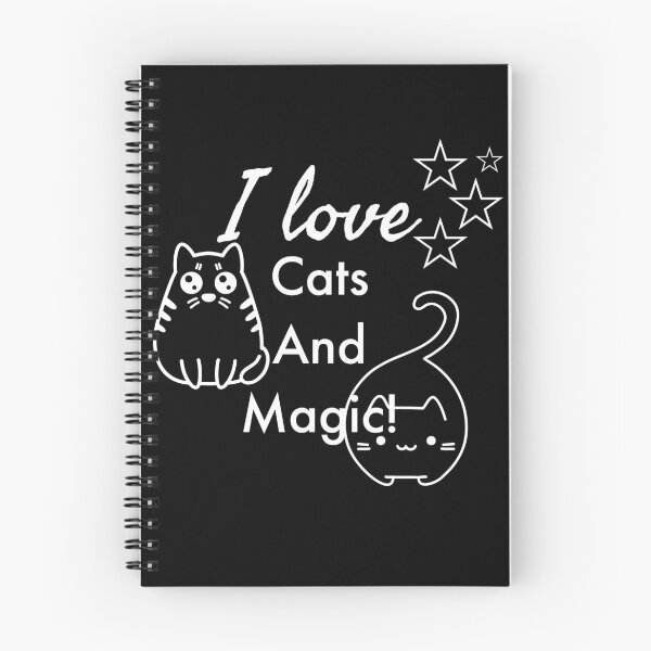 Item preview, I love Cats and Magic designed and sold by NowMoment.