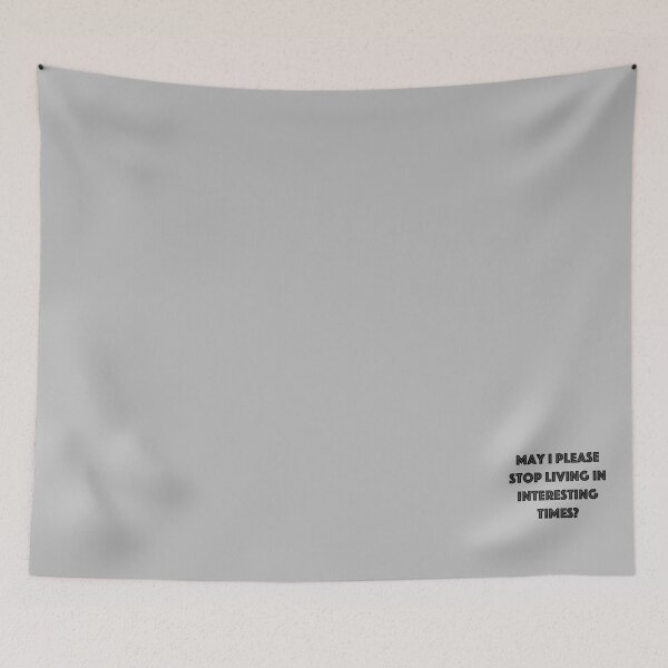Item preview, Living in Interesting Times designed and sold by DandelionDecor.