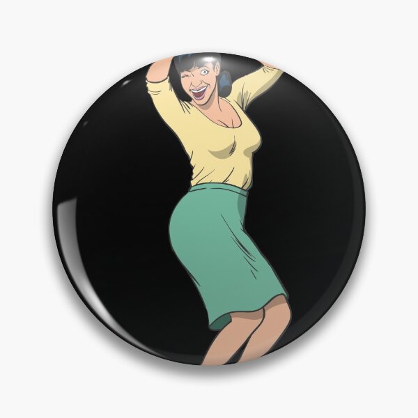 Item preview, Cleaning woman with mop designed and sold by Monkey Ful.
