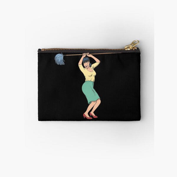 Item preview, Cleaning woman with mop designed and sold by Monkey Ful.