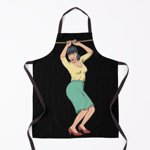 Item preview, Cleaning woman with mop designed and sold by Monkey Ful.
