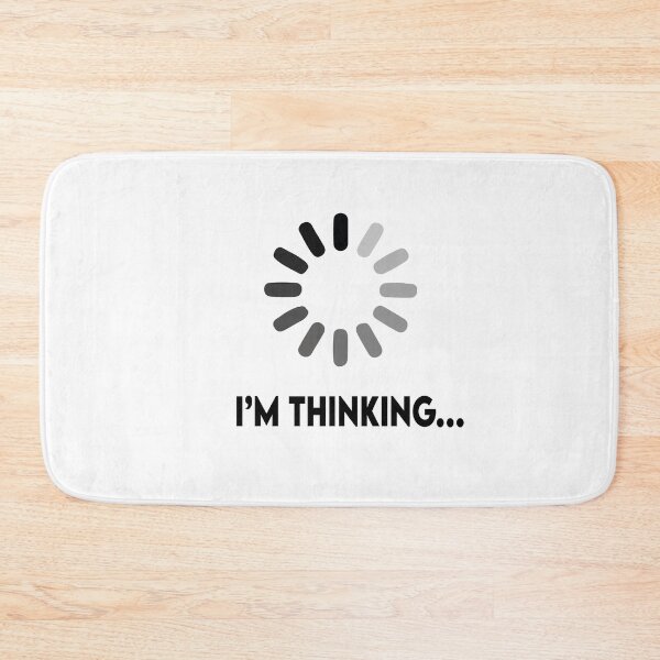 Item preview, I'm thinking, Funny, intellectual, engineer, brain designed and sold by Heddar Badreddine.