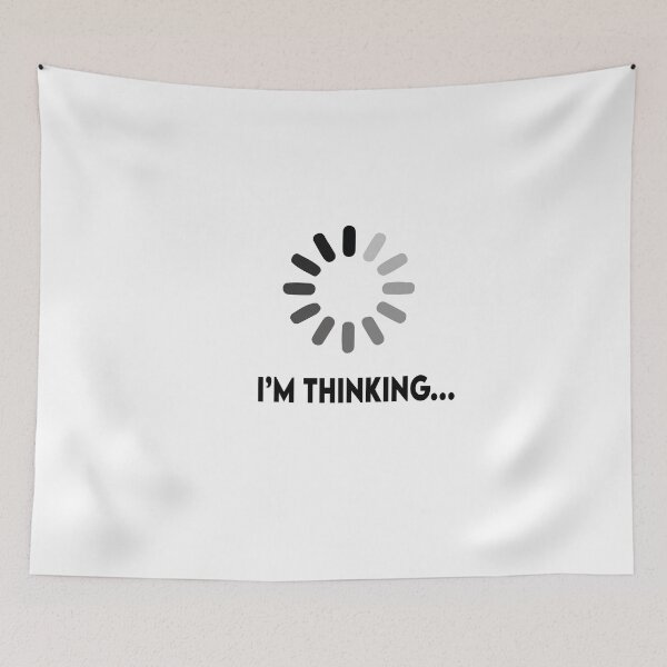Item preview, I'm thinking, Funny, intellectual, engineer, brain designed and sold by Heddar Badreddine.