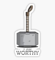 You Are Worthy Sticker