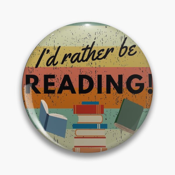 Item preview, I’d Rather Be Reading designed and sold by Zurickdesigns.