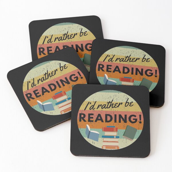 Item preview, I’d Rather Be Reading designed and sold by Zurickdesigns.