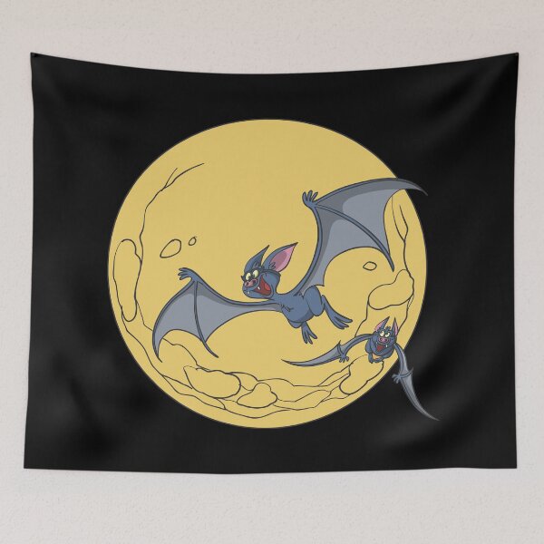 Item preview, Halloween bat vampire moon designed and sold by Monkey Ful.