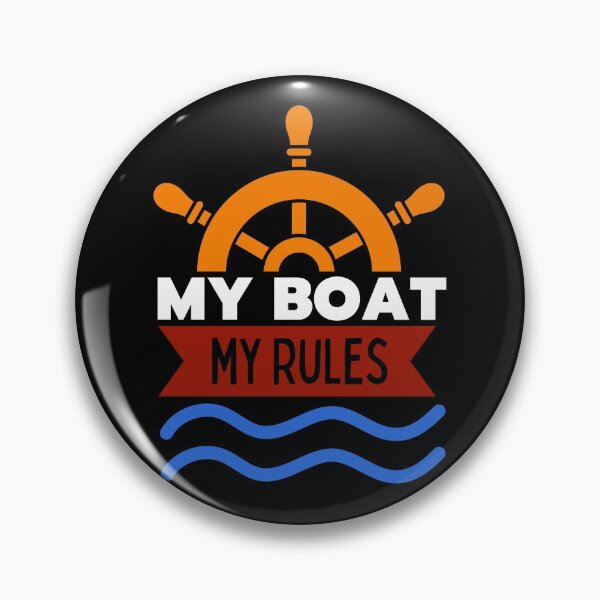 Item preview, My boat My rules tee,Funny boat driver tshirt,My Ship's rules T-shirt, designed and sold by Babe3955.