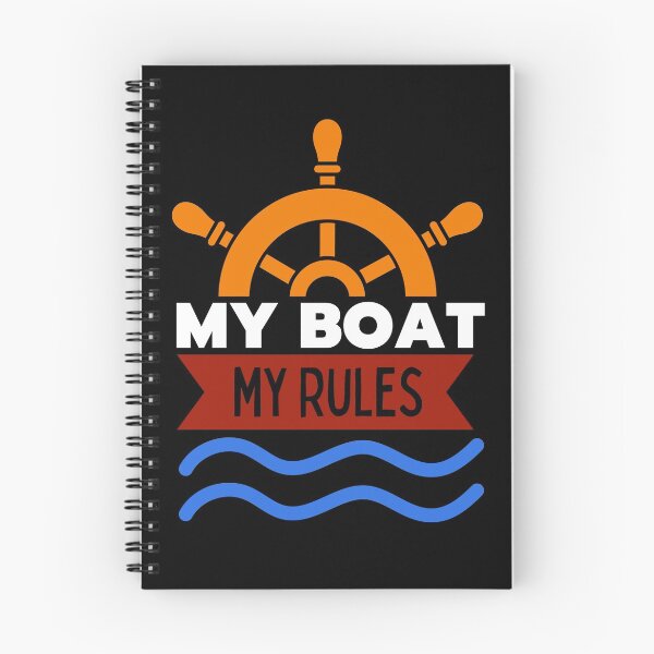 Item preview, My boat My rules tee,Funny boat driver tshirt,My Ship's rules T-shirt, designed and sold by Babe3955.