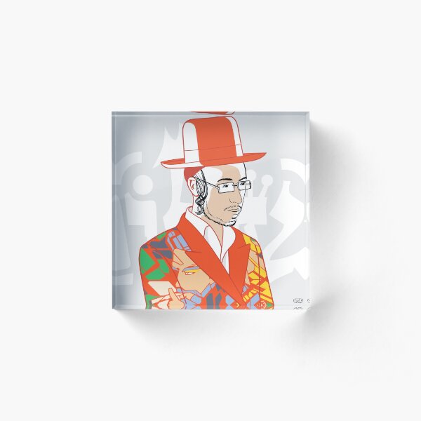 Concentration | Modern and original jewish art Acrylic Block