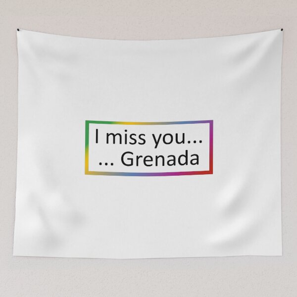 Item preview, I miss you ... Grenada designed and sold by SmileMiau.