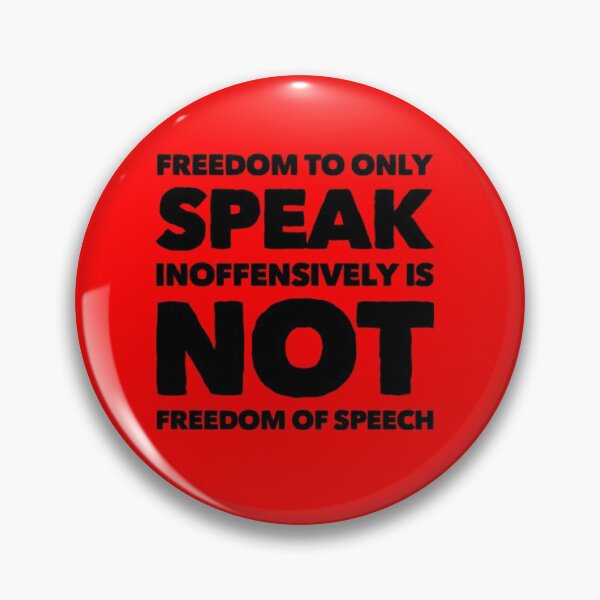 Item preview, All speech is free speech  designed and sold by Md1982.