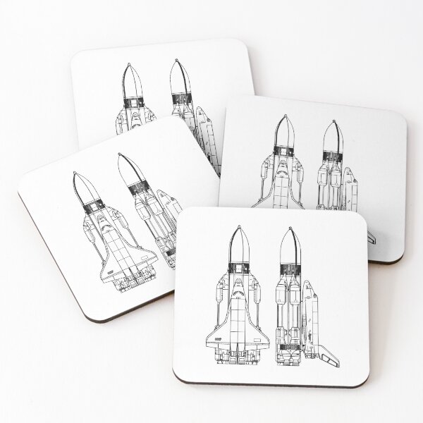Item preview, Buran Blueprint Black designed and sold by Auto-Prints.