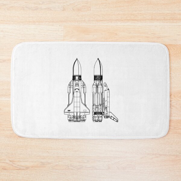 Item preview, Buran Blueprint Black designed and sold by Auto-Prints.