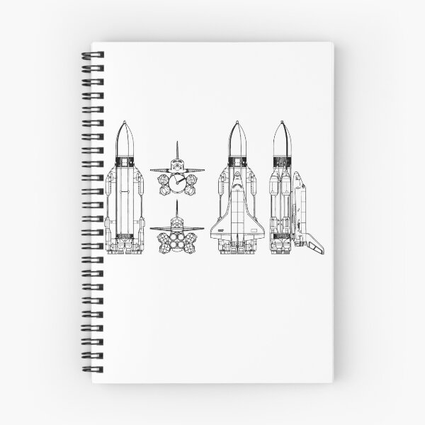 Item preview, Buran 2 Blueprint Black designed and sold by Auto-Prints.