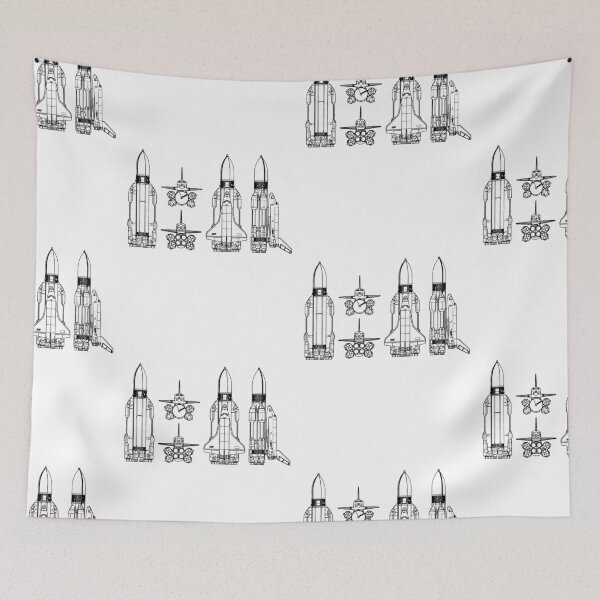 Item preview, Buran 2 Blueprint Black designed and sold by Auto-Prints.