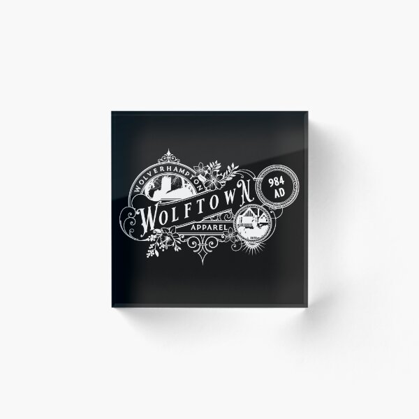 Artikelvorschau, Wolftown Apparel - Wolverhampton (dunkle Hintergründe) entworfen und verkauft von danbadgeruk.