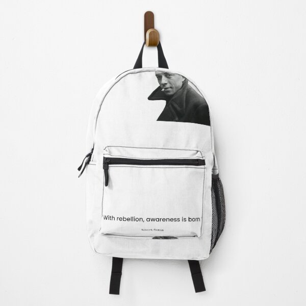Item preview, Albert Camus | “ With rebellion, awareness is born. “ designed and sold by TinyAF.