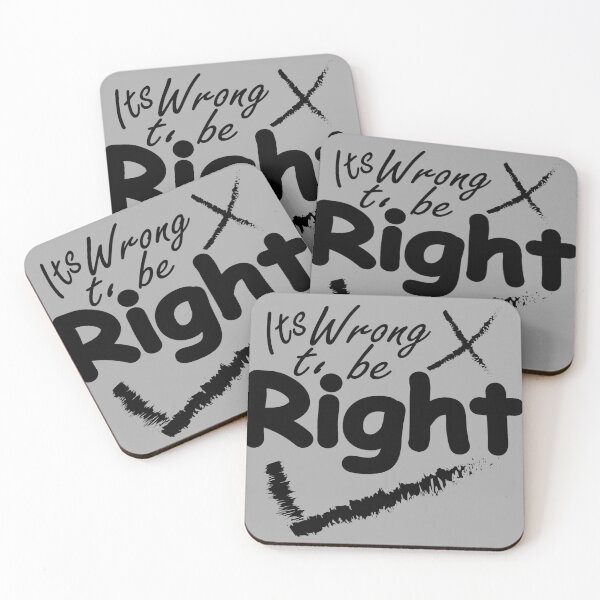 Item preview,  its wrong to be right designed and sold by vidyaroul.