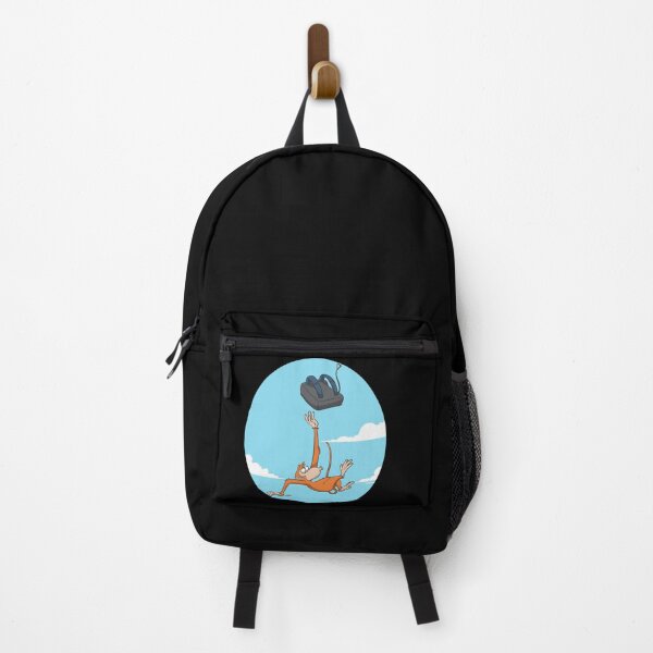Item preview, Monkey skydiver catching parachute designed and sold by Monkey Ful.