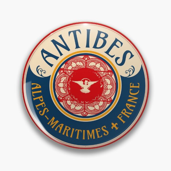 Item preview, Antibes, Alpes-Maritimes, France Art Nouveau T-Shirt + Sticker Design designed and sold by ROADTROOPER.