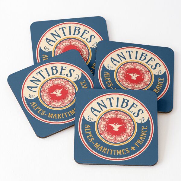 Item preview, Antibes, Alpes-Maritimes, France Art Nouveau T-Shirt + Sticker Design designed and sold by ROADTROOPER.
