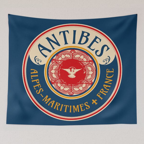 Item preview, Antibes, Alpes-Maritimes, France Art Nouveau T-Shirt + Sticker Design designed and sold by ROADTROOPER.