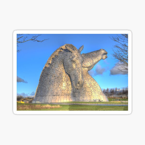 the Kelpies , Helix Park , Falkirk , Scotland Sticker