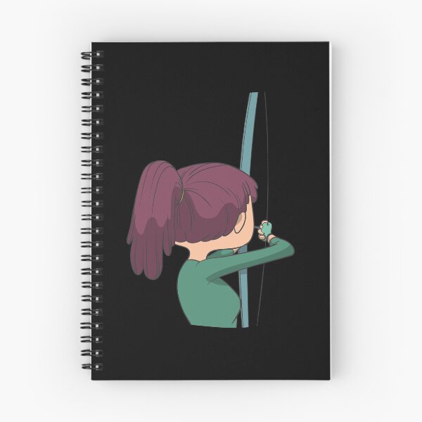 Item preview, Girl aiming with long bow designed and sold by Monkey Ful.