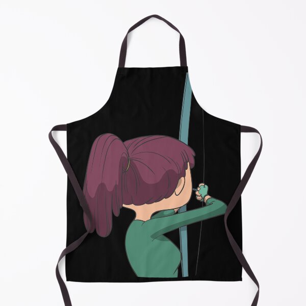 Item preview, Girl aiming with long bow designed and sold by Monkey Ful.