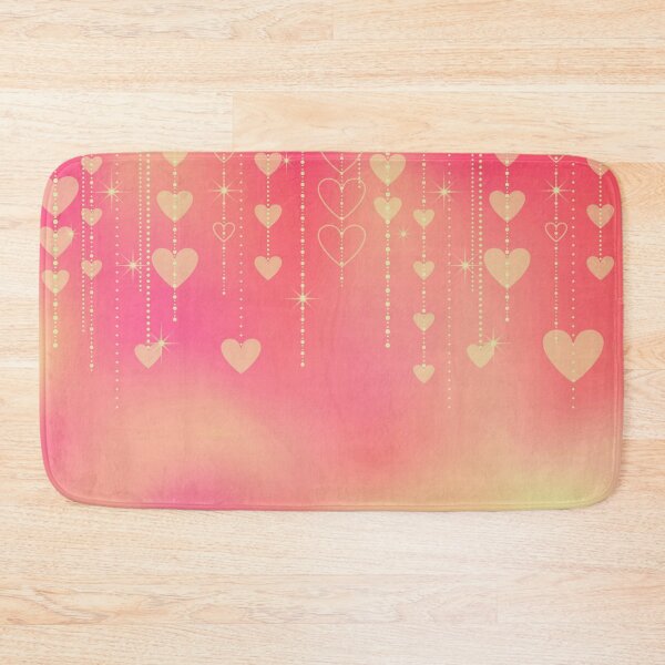 Item preview, Heart Strings | Pastel Pattern of Orange and Gold | Simple Valentines designed and sold by JillyJ05.