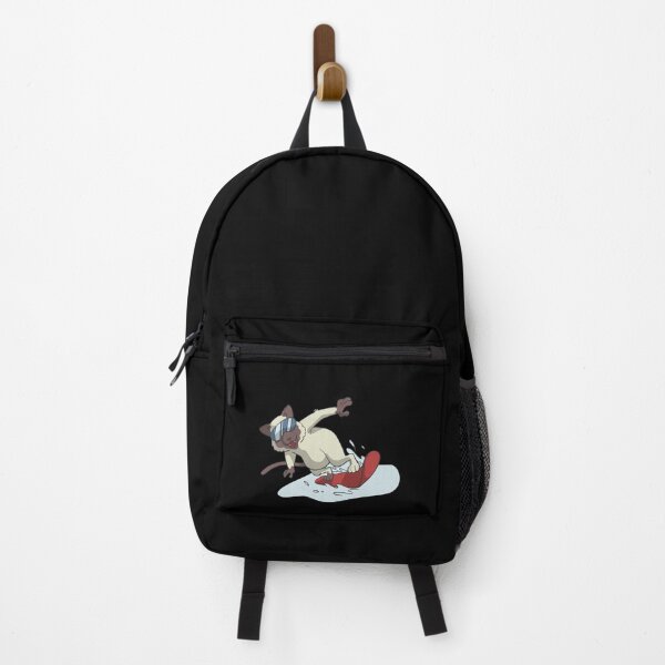 Item preview, Cat on snowboard downhill designed and sold by Monkey Ful.