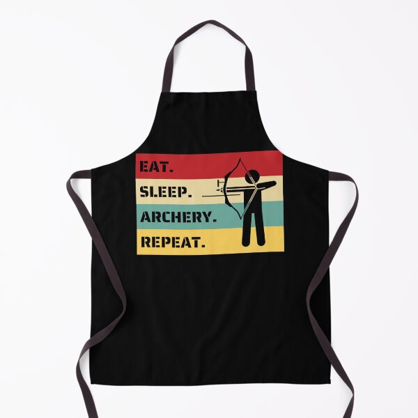 Item preview, Eat Sleep Archery Repeat Sports Design designed and sold by LankyLarry.