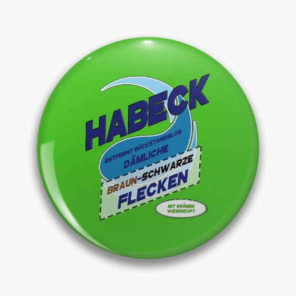 Item preview, Habeck entfernt rückstandlos dämliche Flecken Grüner Wiesenduft Waschmittel Die Grünen Bündnis 90 Kanzler Bundeskanzler 2021 Politiker Politik Geschenk designed and sold by TheAplus.