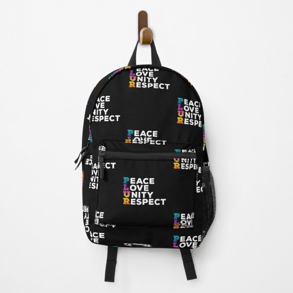 Item preview, PLUR, Peace Love Unity Respect– Uplifting Trance Rave Culture Acronym designed and sold by The Green Corner.