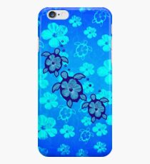 3 Hawaiian Honu And Hibiscus iPhone 6 Case
