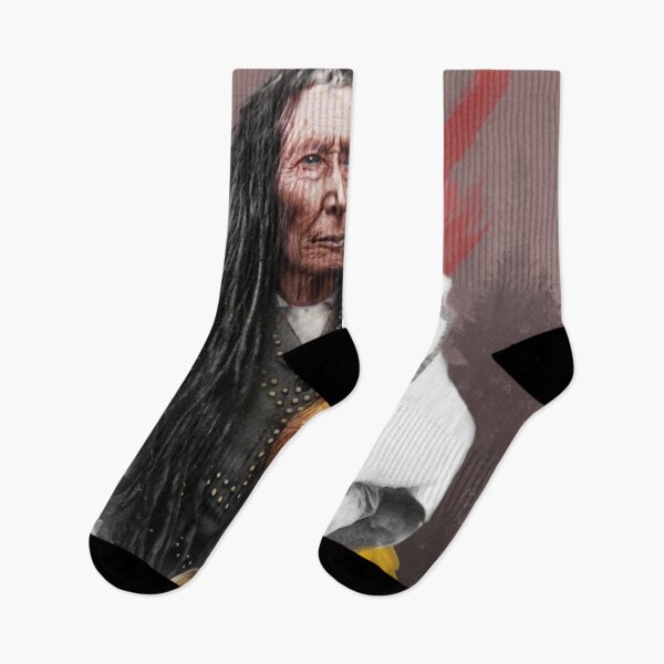 Item preview, Native Red Indian of North America with Open Heart and Clock designed and sold by KALEIDOSCOPE UK.