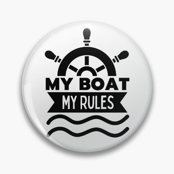 Item preview, My boat My rules tee,Funny boat driver tshirt,My Ship's rules T-shirt, designed and sold by Babe3955.