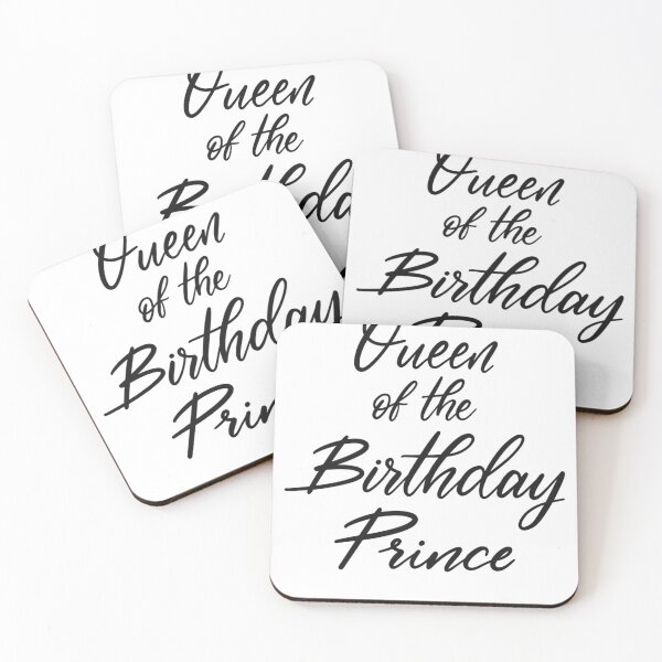 Item preview, Queen of the birthday prince | black designed and sold by constancelim.