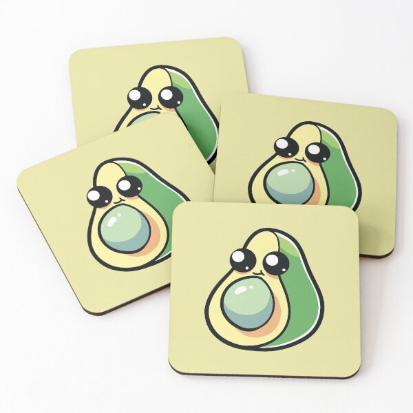 Item preview, Cute avocado fruit designed and sold by kickingdesigns.