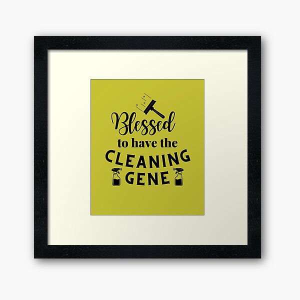 Item preview, Cleaning Gene Inspirational Housework Housekeeper Janitor Fun designed and sold by SavvyCleaner.